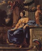 Simon Vouet Allegorical Portrait of Anne d'Autriche USA oil painting artist